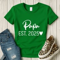 New Papa Est. 2025 Womens T-Shirt