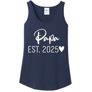 New Papa Est. 2025 Ladies Essential Tank