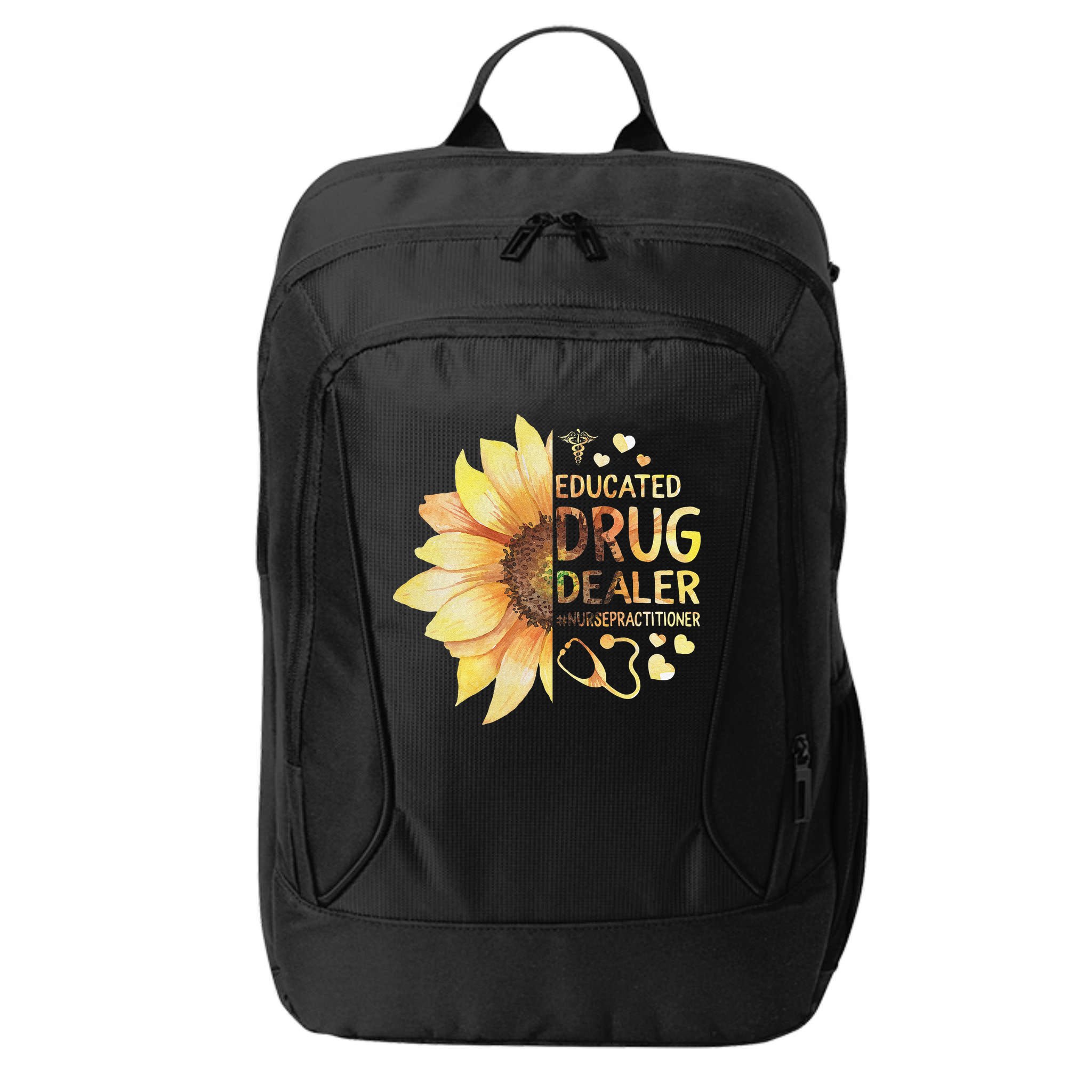 Nurse Practitioner Educated Drug Dealer NP Nursing School City Backpack