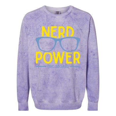 Nerd Power Eric Sogard Colorblast Crewneck Sweatshirt