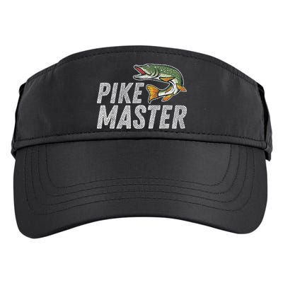 Northern Pike Fishing Gift Pike Master Fishing Adult Drive Performance Visor