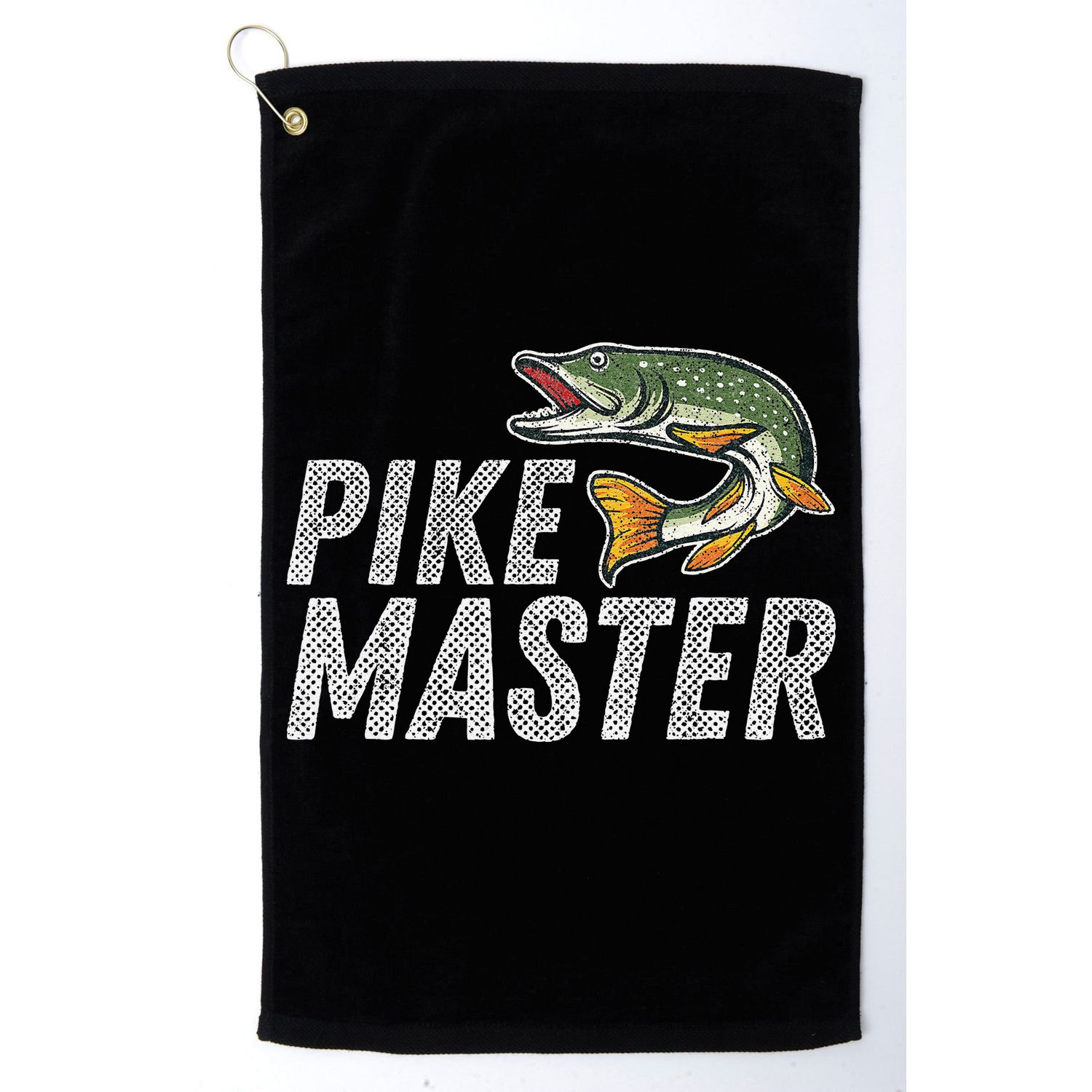 Northern Pike Fishing Gift Pike Master Fishing Golf Towel