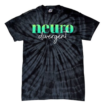 Neurodivergent Pride For Autism ADHD And ASD Awareness Tie-Dye T-Shirt