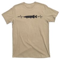 Northern Pike Fishing Heartbeat Pike Fishing T-Shirt