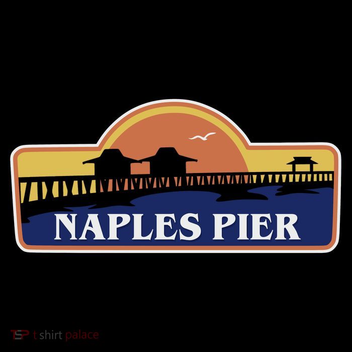 Naples Pier Florida Impact Tech Backpack