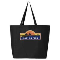 Naples Pier Florida 25L Jumbo Tote