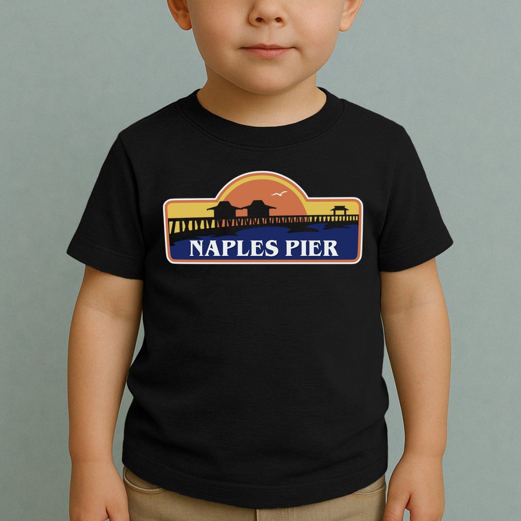 Naples Pier Florida Toddler T-Shirt