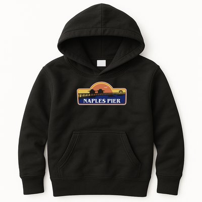 Naples Pier Florida Kids Hoodie