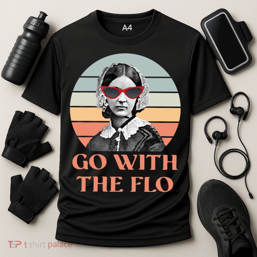 Nurse Practitioner Florence Go With The Flo Performance Shirt