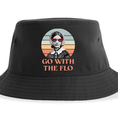 Nurse Practitioner Florence Go With The Flo Sustainable Bucket Hat