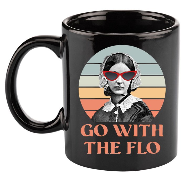 Nurse Practitioner Florence Go With The Flo 11oz C Handle Ceramic Mug