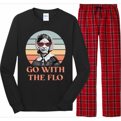 Nurse Practitioner Florence Go With The Flo Long Sleeve Pajama Set