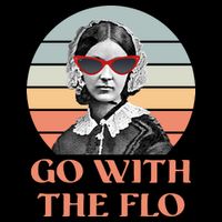 Nurse Practitioner Florence Go With The Flo 16 in Basic Backpack