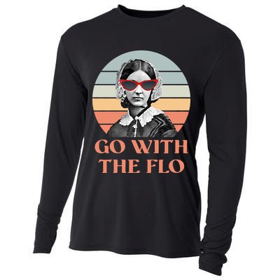 Nurse Practitioner Florence Go With The Flo Cooling Performance Long Sleeve Crew