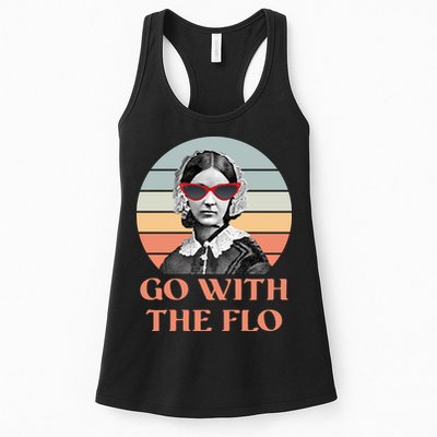Nurse Practitioner Florence Go With The Flo Womens Tank Top