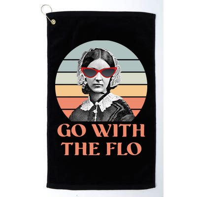 Nurse Practitioner Florence Go With The Flo Golf Towel