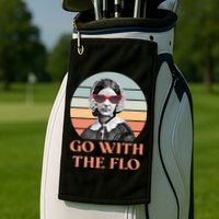 Nurse Practitioner Florence Go With The Flo Golf Towel