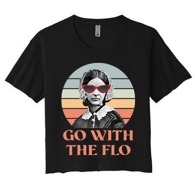 Nurse Practitioner Florence Go With The Flo Crop Top
