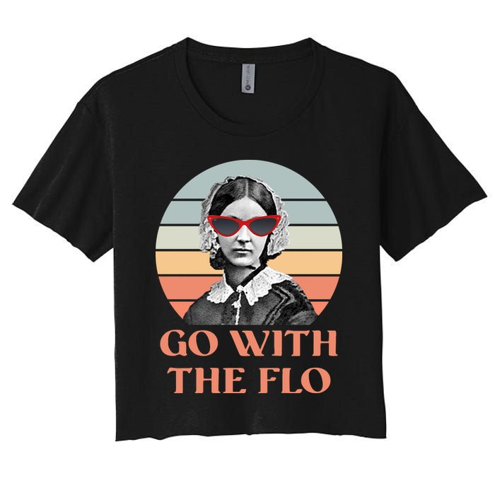 Nurse Practitioner Florence Go With The Flo Crop Top