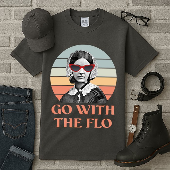 Nurse Practitioner Florence Go With The Flo Tall T-Shirt