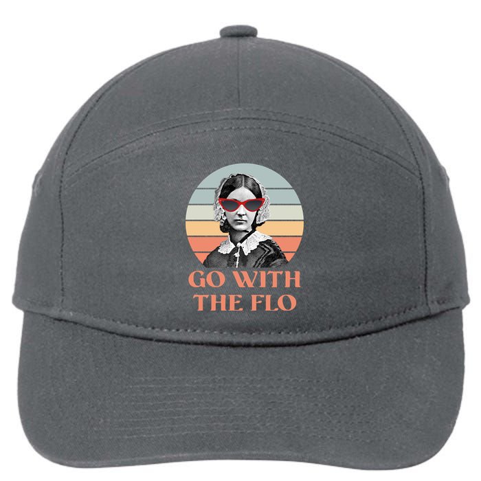 Nurse Practitioner Florence Go With The Flo 7-Panel Snapback Hat