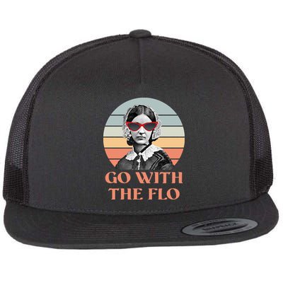 Nurse Practitioner Florence Go With The Flo Flatbill Hat