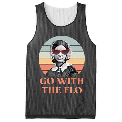 Nurse Practitioner Florence Go With The Flo Mesh Reversible Basketball Jersey Tank