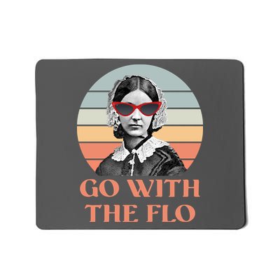 Nurse Practitioner Florence Go With The Flo Mousepad