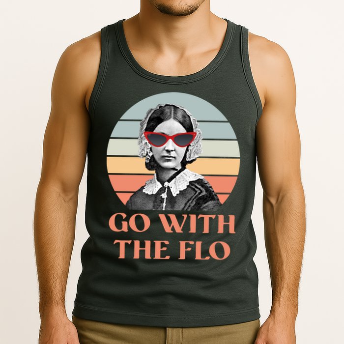 Nurse Practitioner Florence Go With The Flo Tank Top