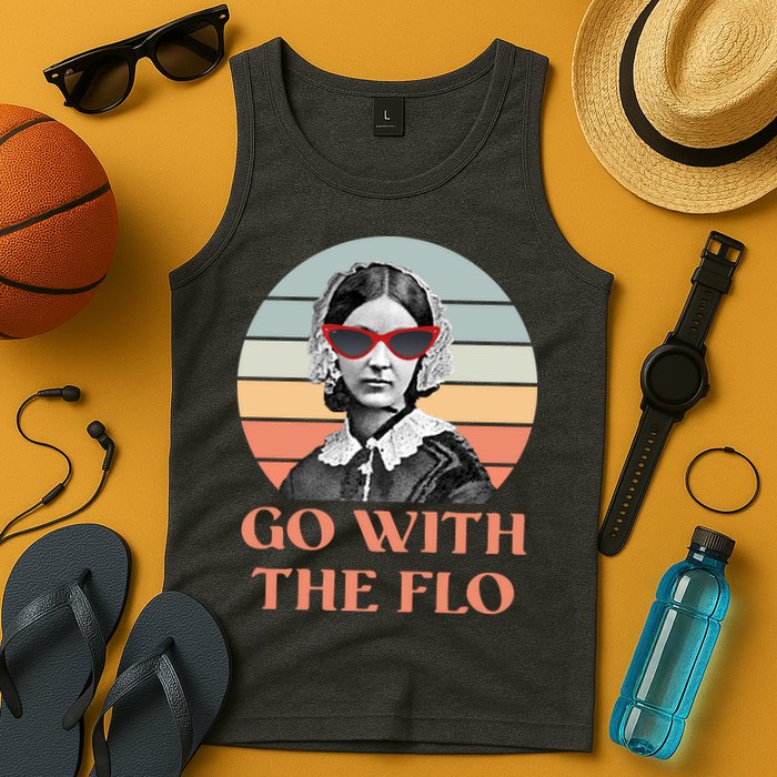 Nurse Practitioner Florence Go With The Flo Tank Top