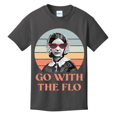 Nurse Practitioner Florence Go With The Flo Kids T-Shirt