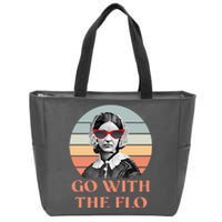 Nurse Practitioner Florence Go With The Flo Zip Tote Bag