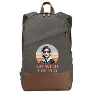 Nurse Practitioner Florence Go With The Flo Cotton Canvas Backpack