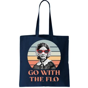 Nurse Practitioner Florence Go With The Flo Tote Bag