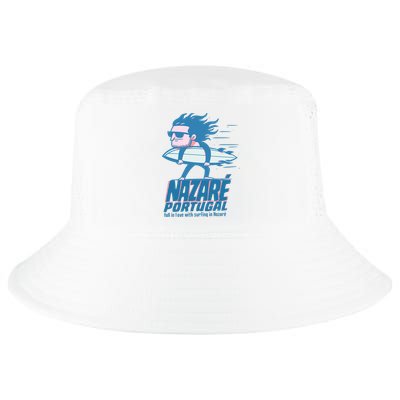 Nazaré Portugal Funny Surfer Cool Comfort Performance Bucket Hat