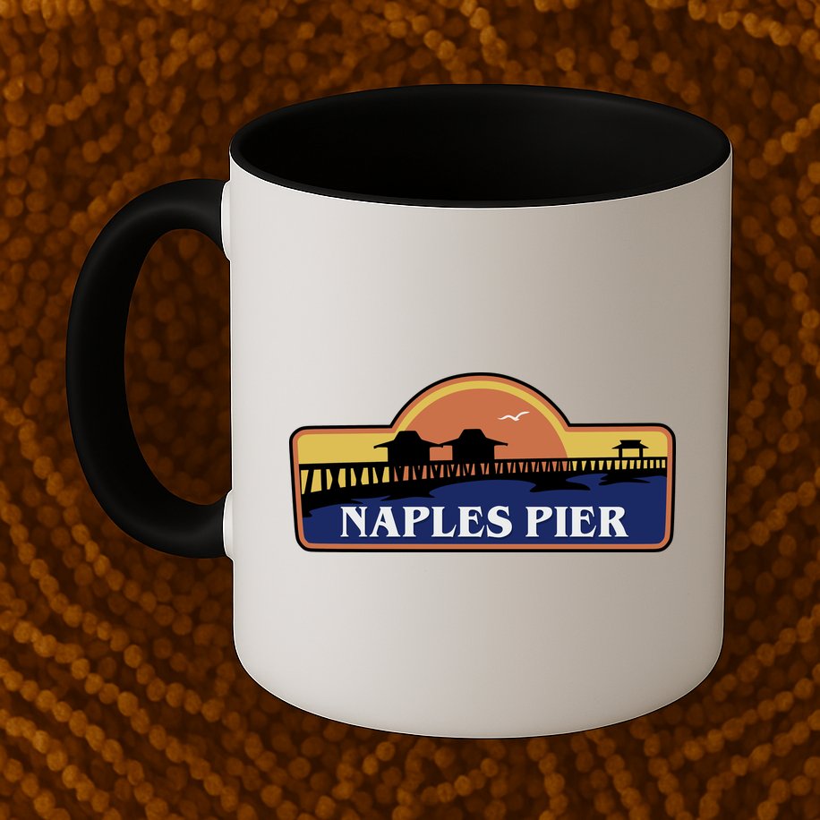 Naples Pier Florida Mug
