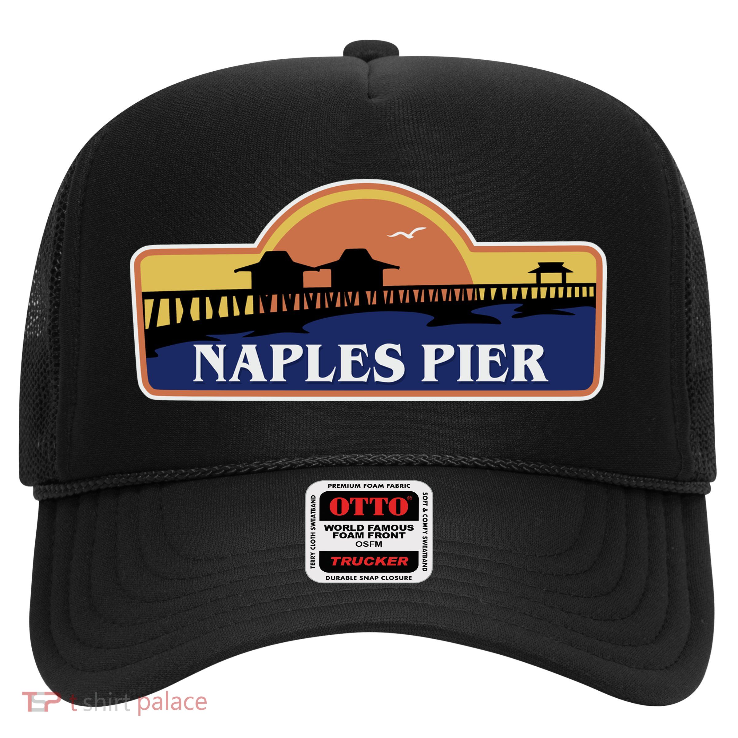 Naples Pier Florida Trucker Hat