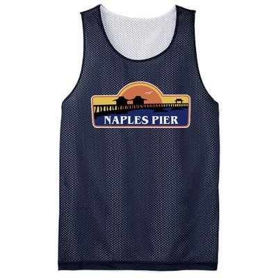 Naples Pier Florida Mesh Reversible Basketball Jersey Tank