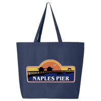 Naples Pier Florida 25L Jumbo Tote