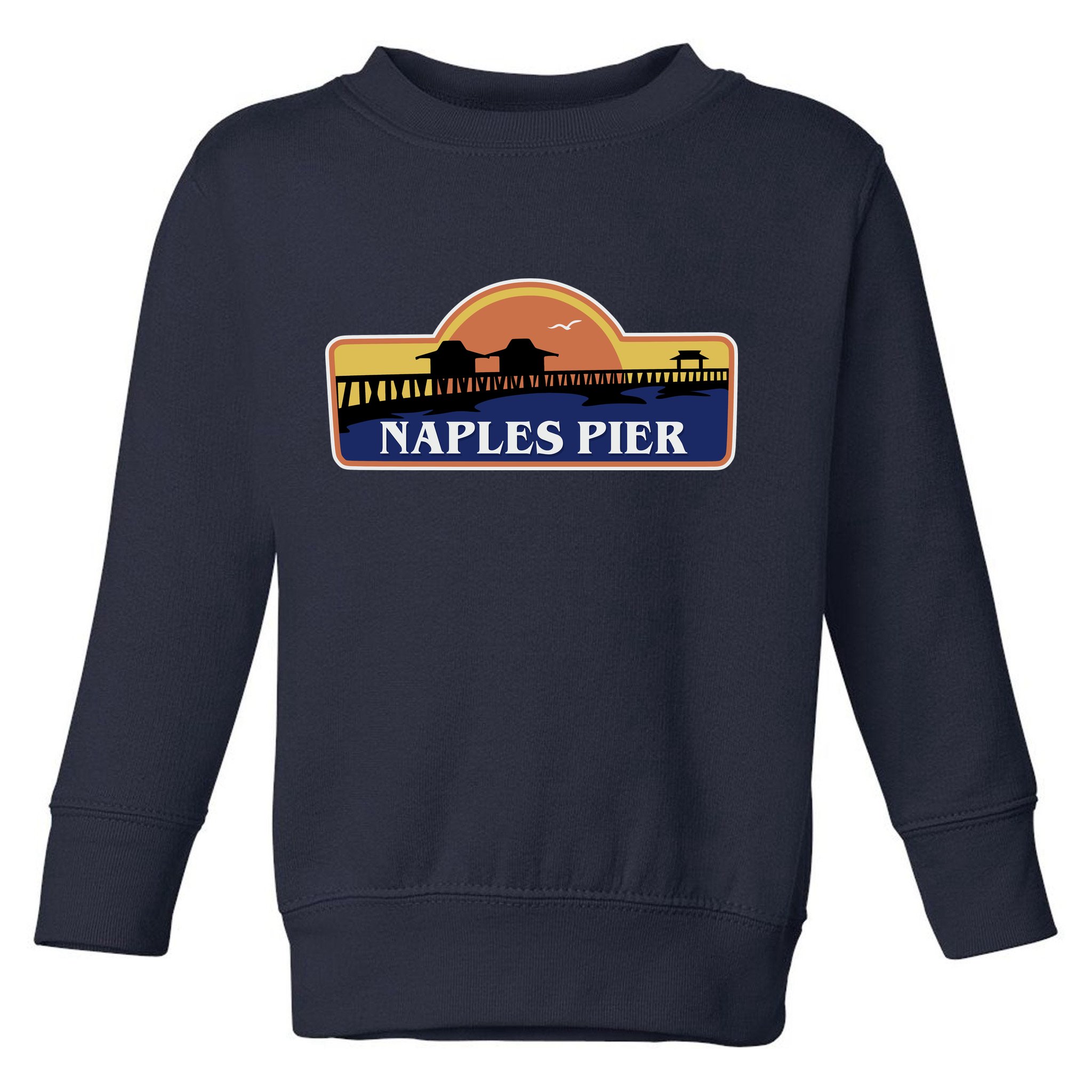 Naples Pier Florida Toddler Sweatshirt