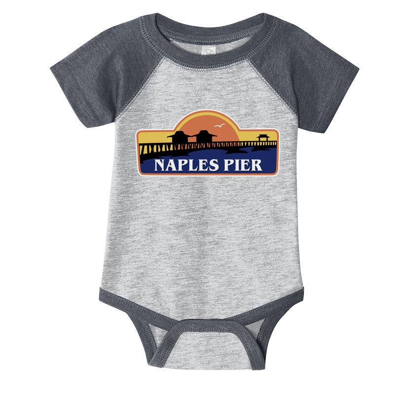 Naples Pier Florida Infant Baby Jersey Bodysuit