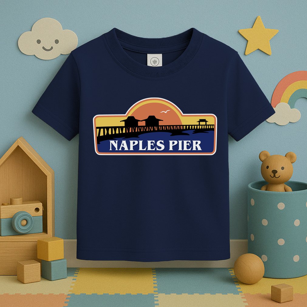Naples Pier Florida Toddler T-Shirt