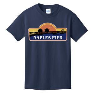 Naples Pier Florida Kids T-Shirt