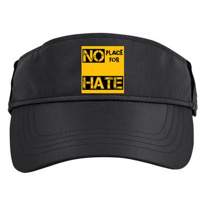 No Place For Hate Adult Drive Performance Visor