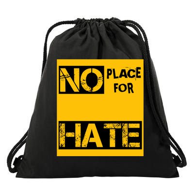 No Place For Hate Drawstring Bag