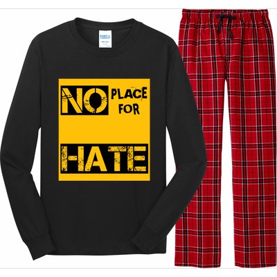 No Place For Hate Long Sleeve Pajama Set