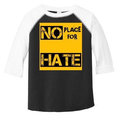 No Place For Hate Toddler Fine Jersey T-Shirt