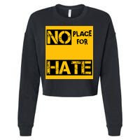 No Place For Hate Cropped Pullover Crew