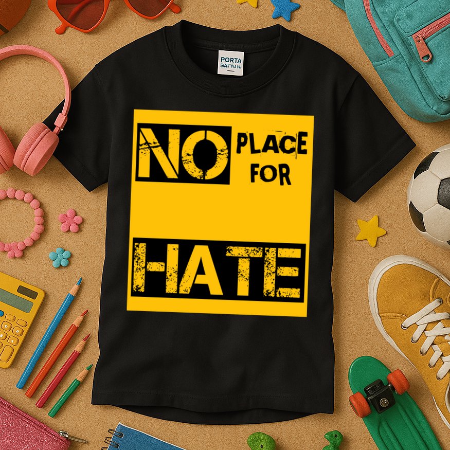 No Place For Hate Kids T-Shirt