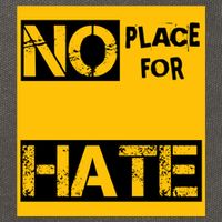 No Place For Hate Cotton Canvas Backpack